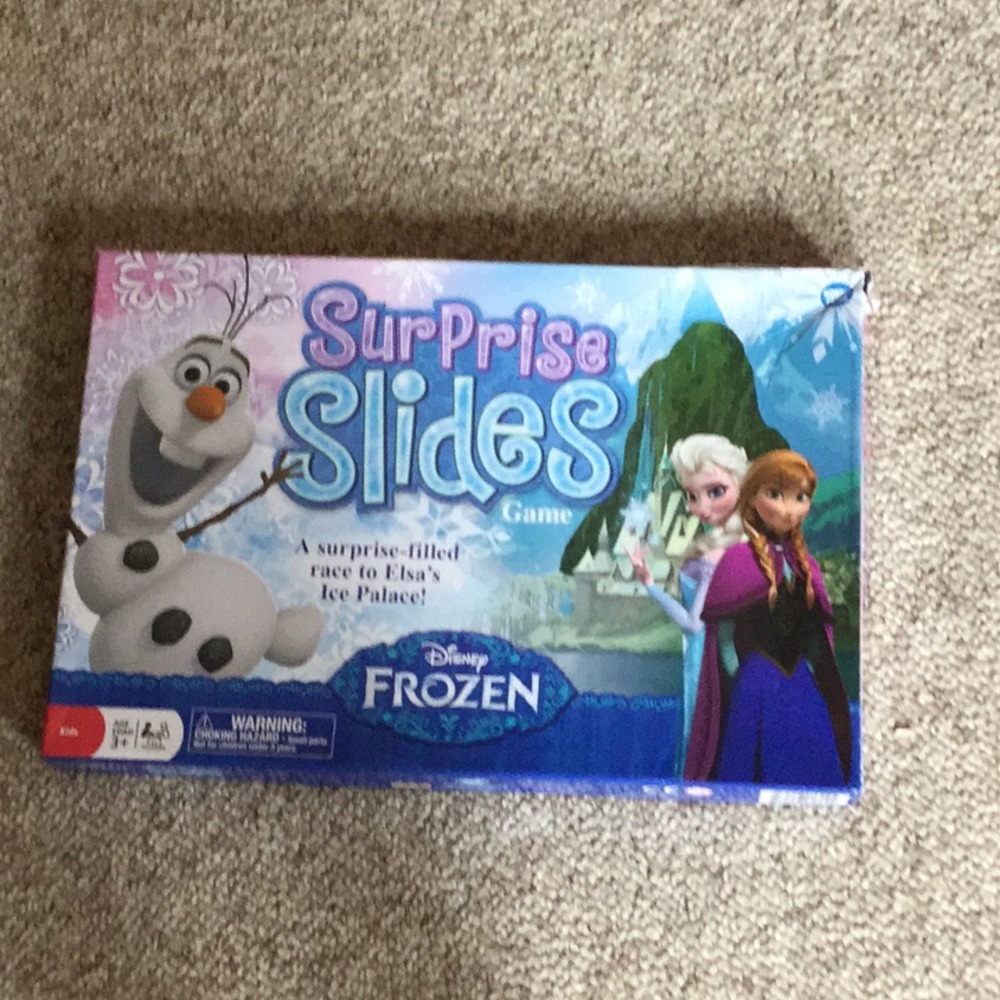 I am selling a fun frozen board game.